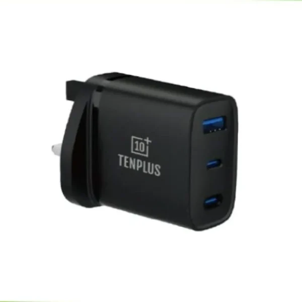 Ten Plus تن بلس راس شاحن بمدخل Usb ومدخلين TYPE C بسرعة شحن تقدر ب45W