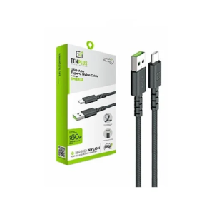 كيبل USB A TO USB C من  TENPLUS بطول 1M