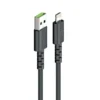 ⁦سلك شاحن (USB-A - LIGHTNING)  يو اس بي - ايفون (١ متر ) من TENPLUS⁩ - الصورة ⁦2⁩