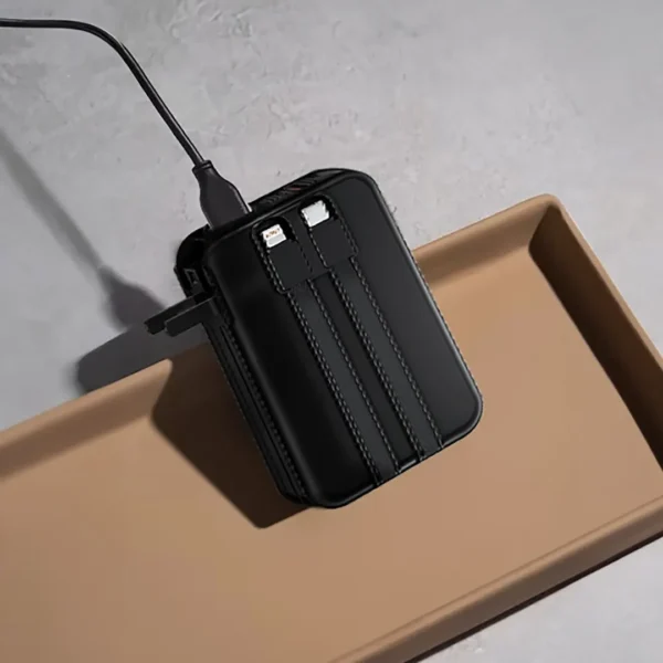 ⁦باور بانك مع شاحن جداري Green Lion Charge Mate Power Bank 10000 mAh PD 22.5W⁩ - الصورة ⁦3⁩