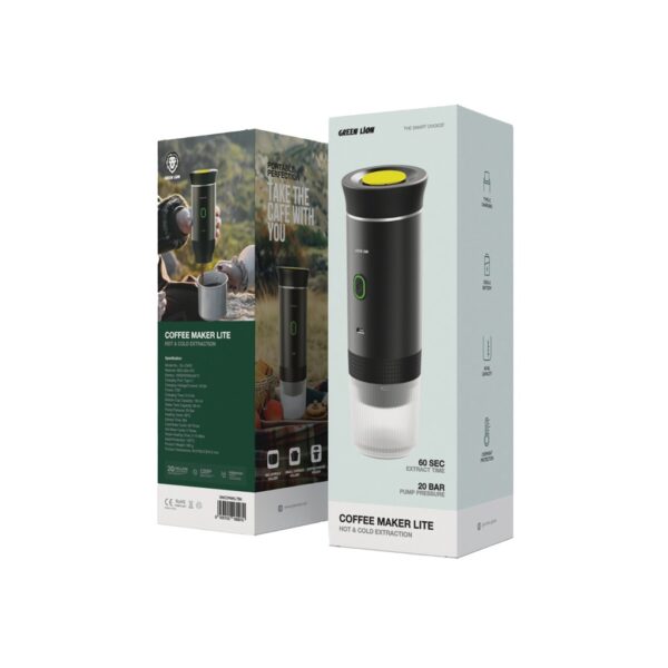⁦صانعة القهوة المحمولة Green Lion Coffee Maker Lite⁩ - الصورة ⁦2⁩
