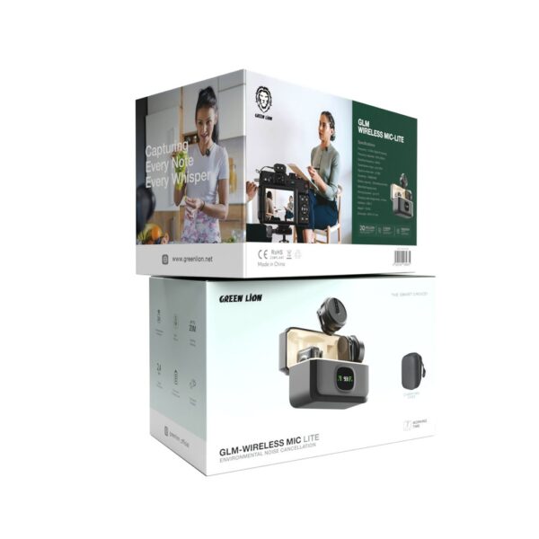 ⁦ماوس واير لس Green Lion Digital Display Mic⁩ - الصورة ⁦2⁩