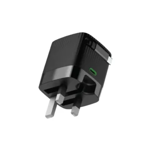 شاحن جداري مع كيبل مدمج Green Lion Gan Adapter 65W Retractable Cable PD 3.0