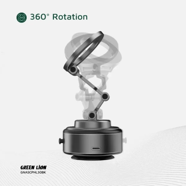 ⁦ستاند شفط Green Lion GX-30 Auto Suction Phone Holder⁩ - الصورة ⁦3⁩