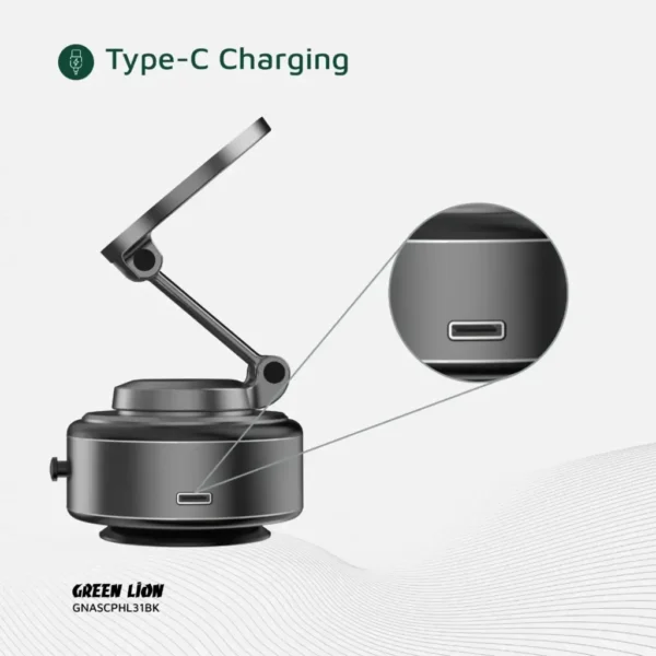 ⁦ستاند شفط Green Lion GX-31 Auto Suction Phone Holder⁩ - الصورة ⁦3⁩
