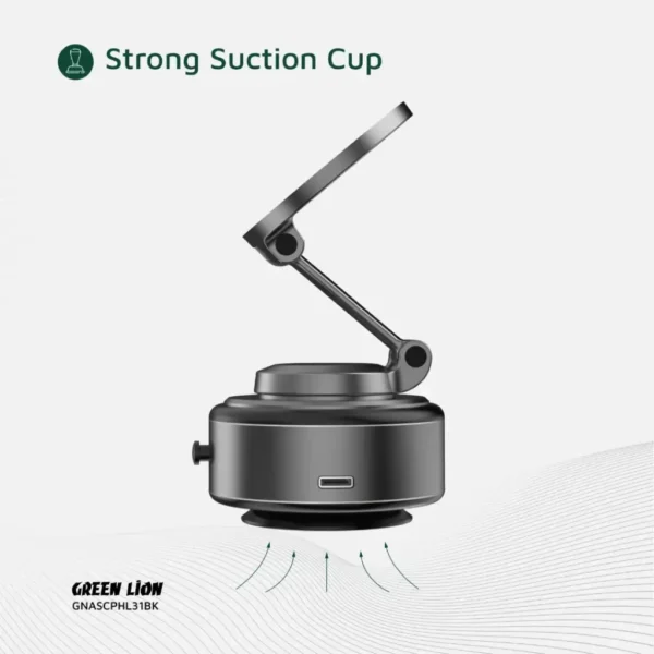 ⁦ستاند شفط Green Lion GX-31 Auto Suction Phone Holder⁩ - الصورة ⁦5⁩