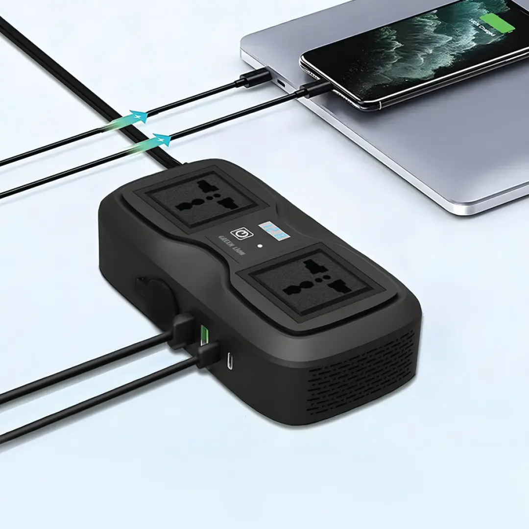 محول الطاقة للسيارة Green Lion GC-233 Power Inverter - الصورة 3