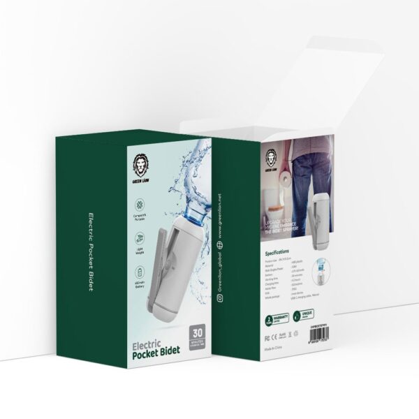 ⁦شطاف السفر Green Lion Electric Pocket Bidet⁩ - الصورة ⁦3⁩