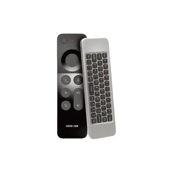 ريموت مع كيبمورد وماوس واير لس Green Lion 4 in 1 Wireless Remote With Keyboard