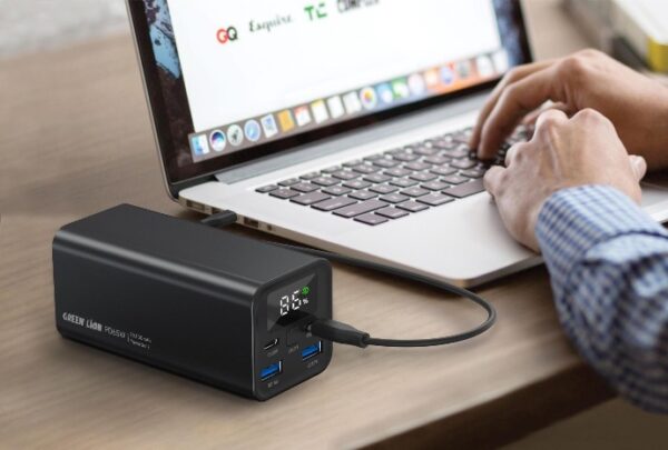 ⁦باور بانك Turbo Power Bank 20000mAh Green Lion⁩ - الصورة ⁦3⁩