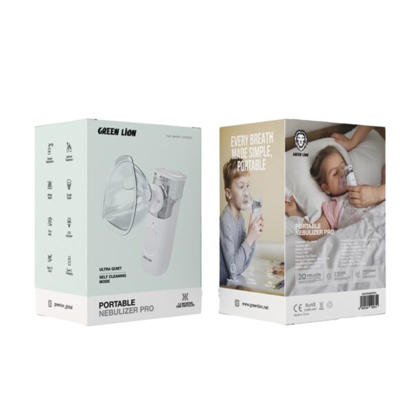 ⁦جهاز البخار   Green Lion Portable Nebulizer Pro⁩ - الصورة ⁦4⁩