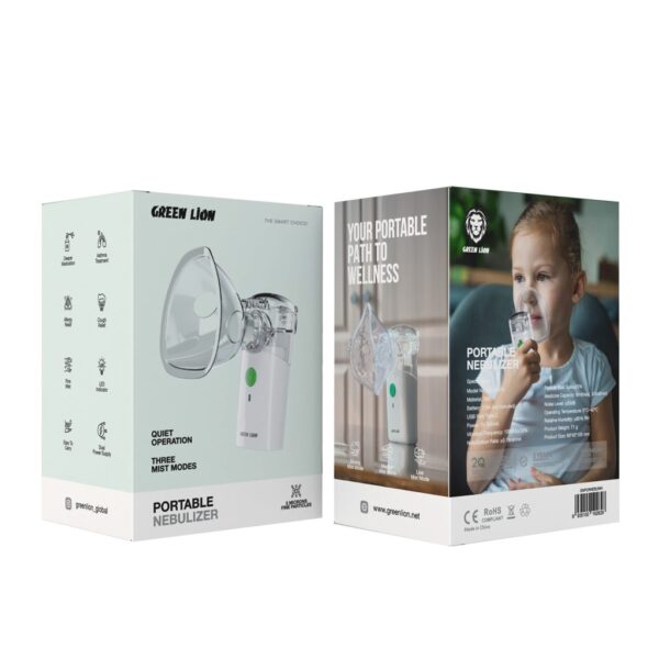 ⁦جهاز البخار Green Lion Portable Nebulizer⁩ - الصورة ⁦4⁩