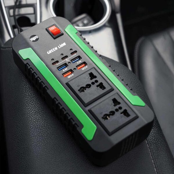 ⁦محول طاقة Green Lion Spark 300 Power Inverter⁩ - الصورة ⁦2⁩