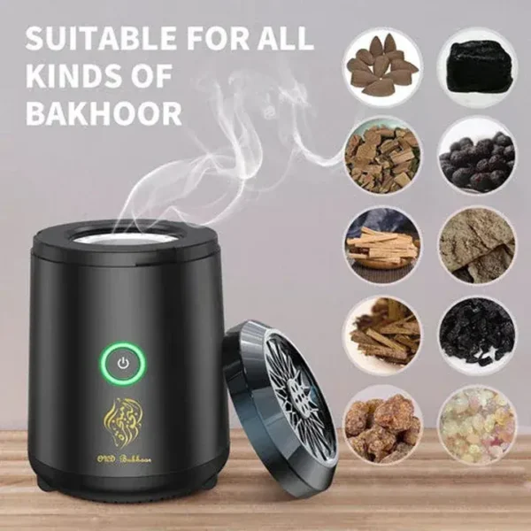 ⁦مبخرة الكترونية OUD BAKHOOR BK-18 (عرض مميز)⁩ - الصورة ⁦4⁩