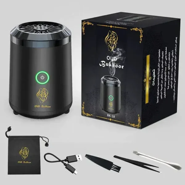 ⁦مبخرة الكترونية OUD BAKHOOR BK-18 (عرض مميز)⁩ - الصورة ⁦3⁩