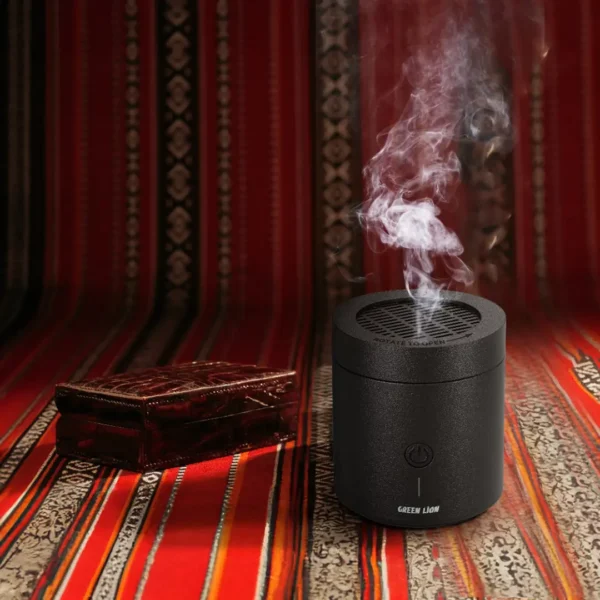 ⁦مبخرة الفحم Green Lion Dune Bakhour Incense Burner⁩ - الصورة ⁦2⁩