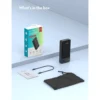 ⁦باور بانك RAVPOWER PD Pioneer 20W 3 Ports Power Bank with Smart Digital Display (20000mAh)⁩ - الصورة ⁦9⁩