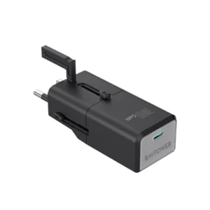 أصغر شاحن سفري عالمي RAVPower Mini Type-C 30W Travel Universal Power Adapter